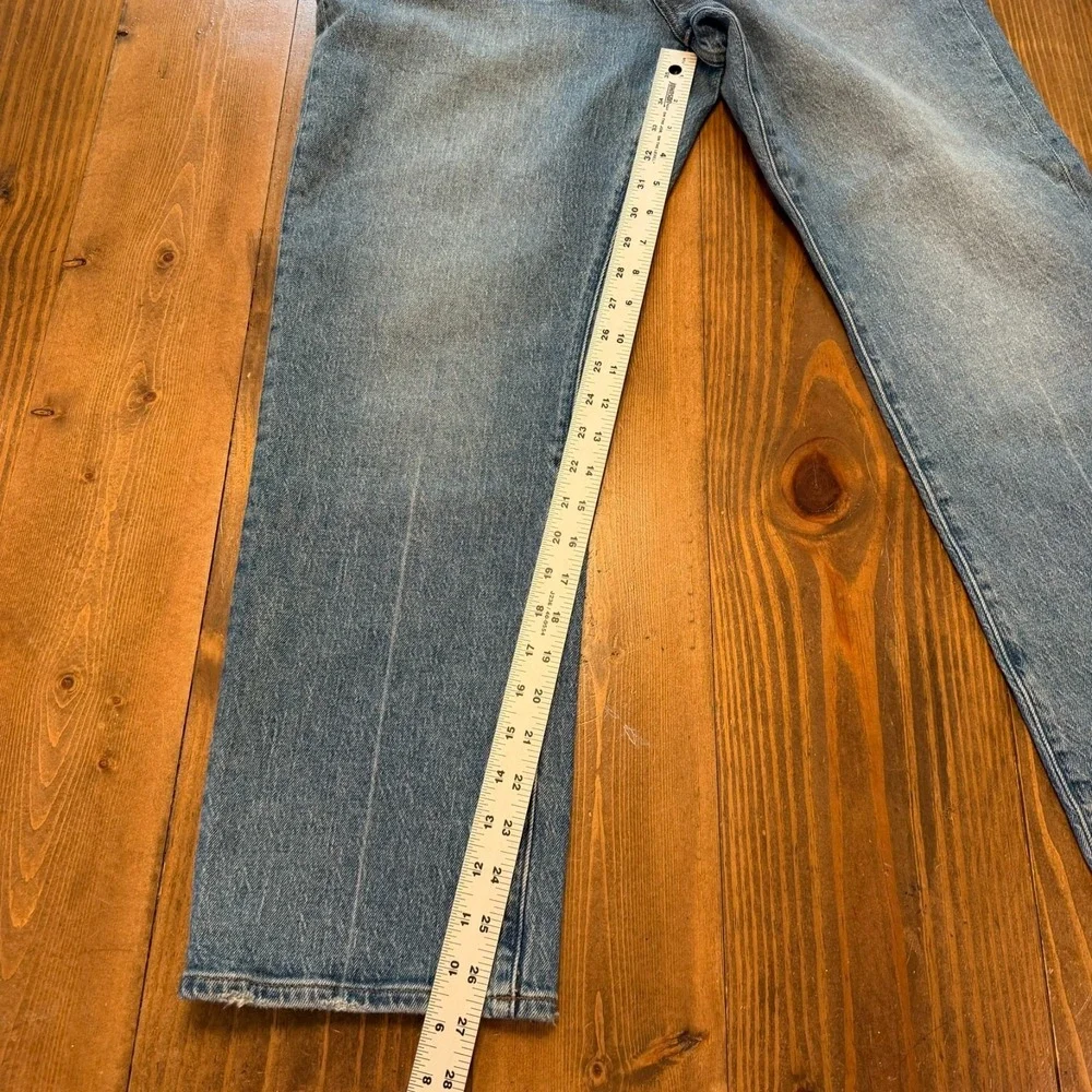 Madewell The Perfect Vintage Straight Jeans 30P Medium Wash Denim Cotton